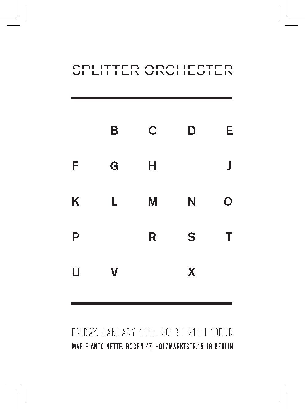 Image for Splitter Orchester @ Marie-Antoinette