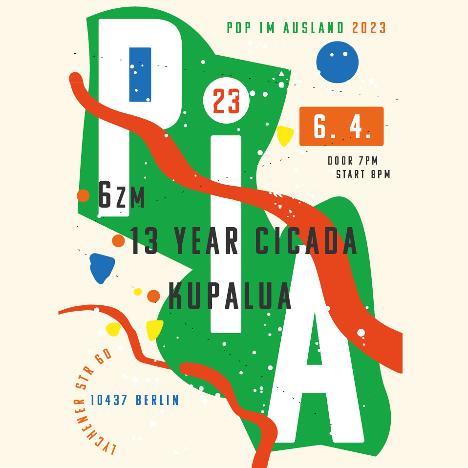 Image for PIA 2023/1: 13 Year Cicada + Kupalua + 6zm