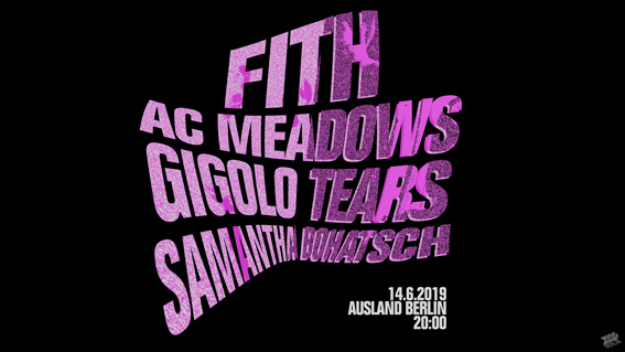 Image for FITH/ AC MEADOWS/GIGOLO TEARS/ SAMANTHA BOHATSCH