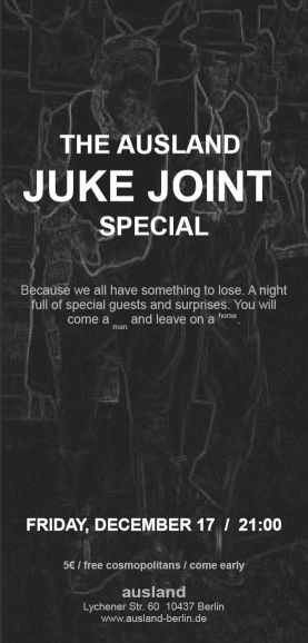 Image for ausland juke joint special