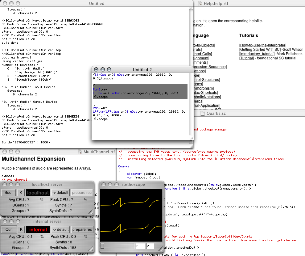 Image for SuperCollider Symposium 2010 I