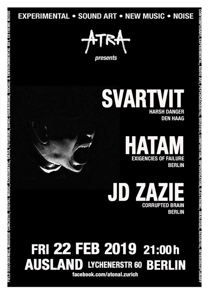 Image for Svartvit /// Hatam /// JD Zazie